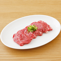 当店のこだわり！チルド肉（生肉）を使用しております。