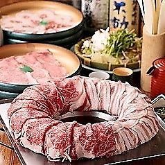 ★【お通し&席料なし】3時間飲み放題★豚しゃぶ＆焼き鳥盛り合わせなど100品食べ飲み放題3480円の写真