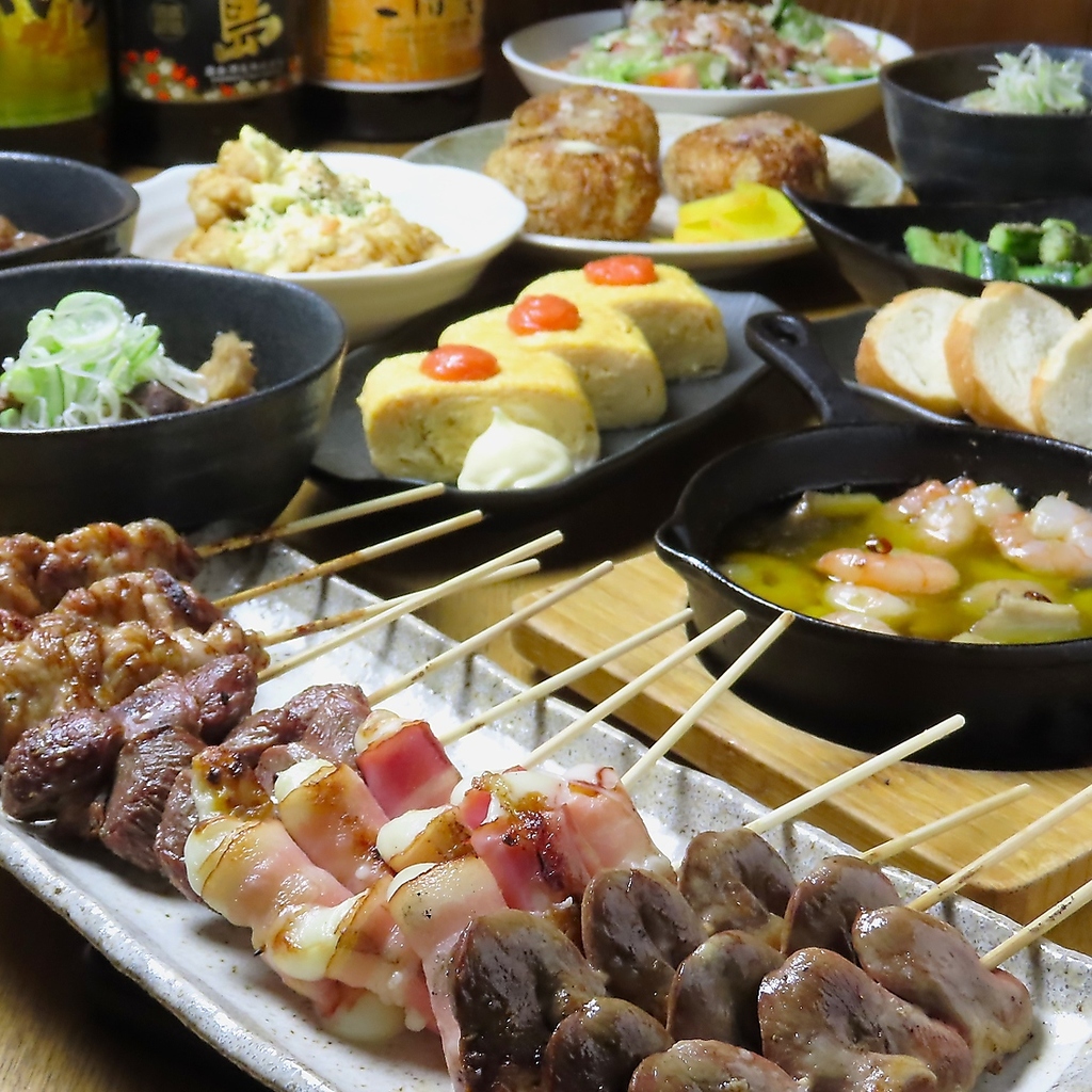 売り切れ御免！人気串はなくなり次第終了です！