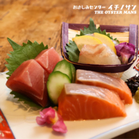 厚切り鮮魚！漁師直送の贅沢刺身