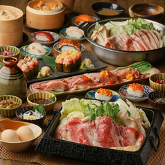 黒毛和牛♪ しゃぶしゃぶorすき焼き食べ放題