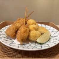 サクッと食感、ジュワッと旨み！至福の串揚げ5種盛り
