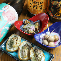 お酒に合う幅広いおつまみメニューが豊富♪