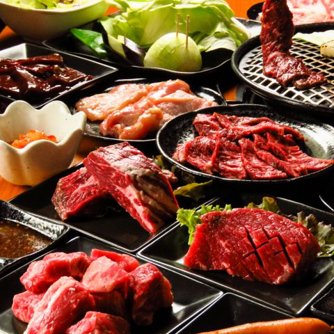 牛ステーキ含む全134種【食放】コース★3500円（税込）