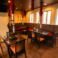 快適空間で安心のお食事時間を提供