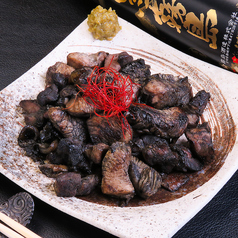 信州黄金シャモの炭火焼き