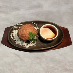 はちきん地鶏ハンバーグ ~照り焼き温玉~