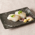 料理メニュー写真&nbsp;ヤリイカ姿塩レモン握り