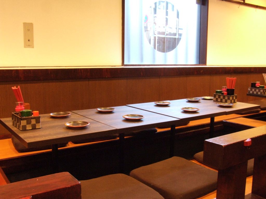 ゆったりできる掘りごたつ！人数別に空間をご用意！広島ご当地料理も楽しめます