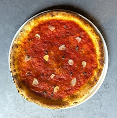 【トマト】生地を楽しむチーズ無しピッツァ”マリナーラ”