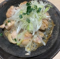 料理メニュー写真 鶏ももねぎ塩溶岩焼き