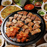 オンドルを使った韓国焼肉は絶品です！