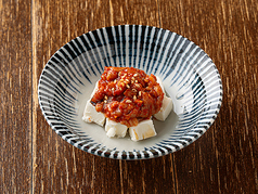 クリームチーズチャンジャ/セロリ浅漬け　各