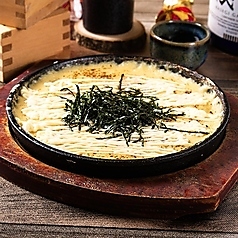 山芋の明太マヨ鉄板焼き