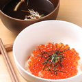 料理メニュー写真 最高級北海道産大粒鮭イクラ丼