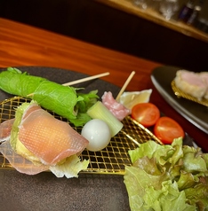 とんかつ 串揚げ JIN じんのコース写真