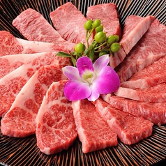 大人気の一皿！赤身焼肉3種盛