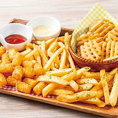 4種のポテト盛り