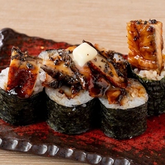 ウナギはみだし焦バター巻き