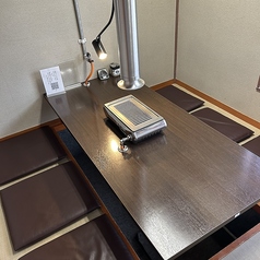 2~6名様でご利用可能な半個室掘りごたつ席