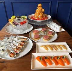 国産キャビア専門 蝶鮫屋 東京店のコース写真