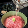 料理メニュー写真&nbsp;黄金出汁茶漬け/贅沢カルビの炙りユッケ丼　各