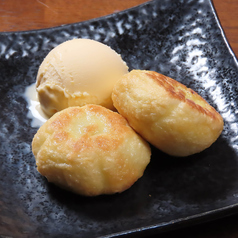 ホットック バニラアイス添え
