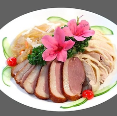 三種前菜の盛り合わせ