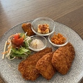 料理メニュー写真&nbsp;アジフライ定食