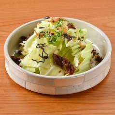 〇鯖へしこ塩キャベツ
