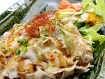 ピリリとスパイスの効いた逸品★ピリ辛ぶたしゃぶ600円