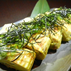 出汁巻き納豆玉子焼き