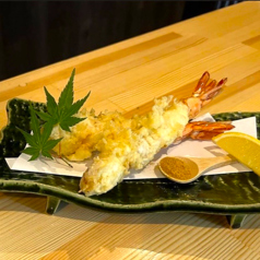 えびのパンチェッタ巻き天ぷら