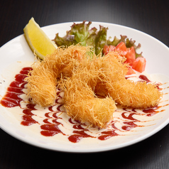 エビのカダイフ揚げ
