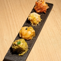 様々なキムチをご用意★