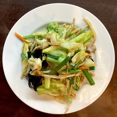 野菜黒胡椒炒め