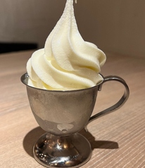 羊のソフトクリーム