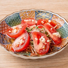 冷やし出汁トマト