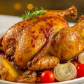 料理メニュー写真&nbsp;ローズマリーチキンとポテト