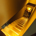 ◆完全個室【ヒミツのジュンプウ】◆１階昭和通リ炭焼酒場純風の地下にヒミツの階段があります！一切他のお客様に会わない完全隠れ家な個室になります！専用お手洗いも有り！