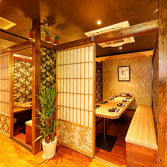 様々なシチュエーションに対応可能な雰囲気自慢の個室空間♪大門での女子会や誕生日会など各種宴会に最適の個室空間となっております♪