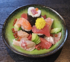 こぼれ海鮮巻き