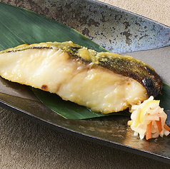 旬魚の西京焼き