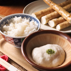 とろろばの麦とろ◆自然薯本来の旨味を満喫の写真