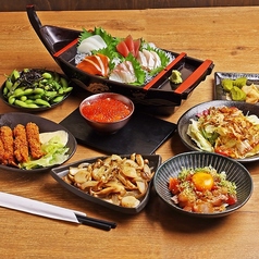 全席喫煙可能◎完全個室有◎飲み放題 海鮮×焼鳥×おでん 囲~kakomi~堺東駅前店のコース写真