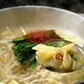 料理メニュー写真 じとっこスープの炊き餃子 (4個)