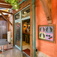 リラックスできるトロピカルな空間