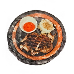 炭火焼スイートチリチキン/Charcoal-grilled sweet chili chicken