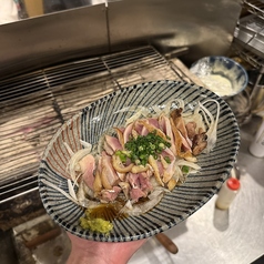 薩摩地鶏のタタキ
