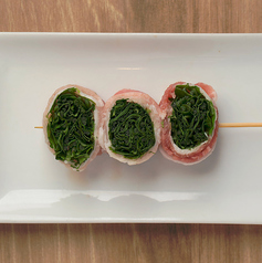 パクチー巻き串